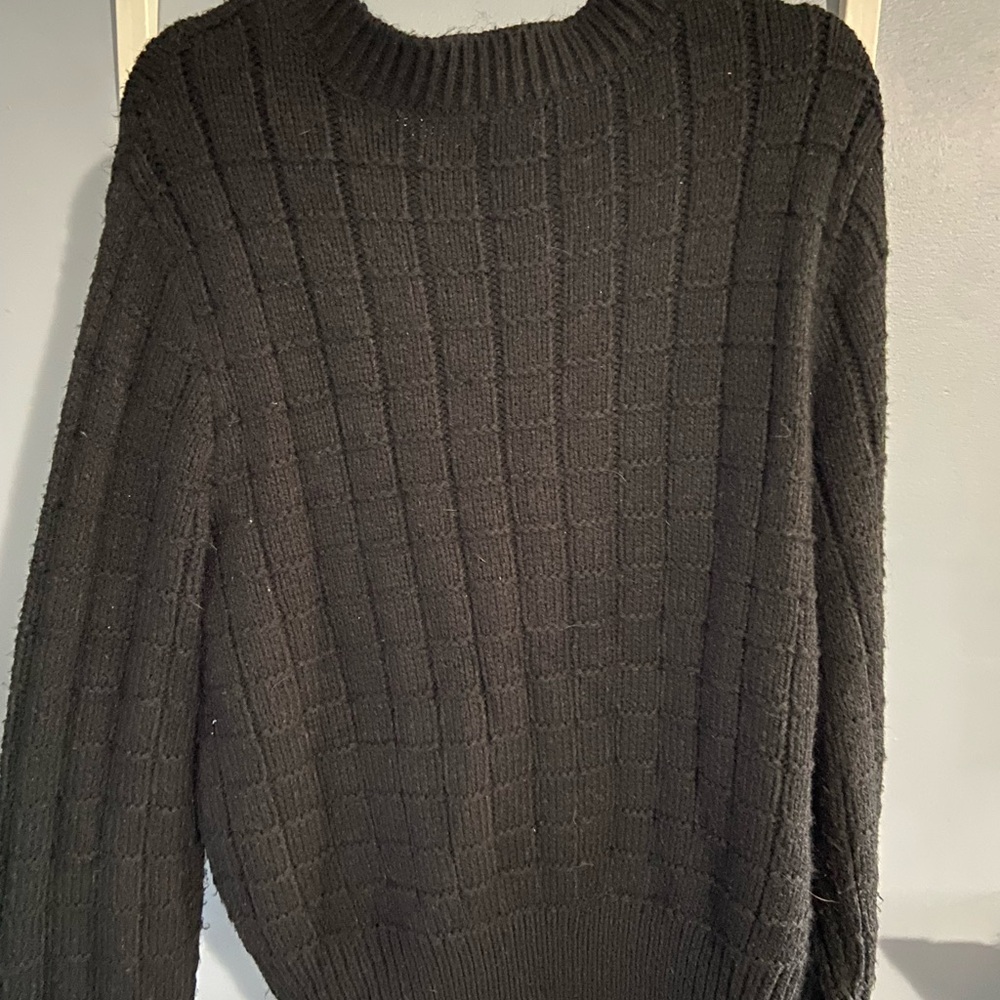 American Eagle Charcoal Knit Pullover